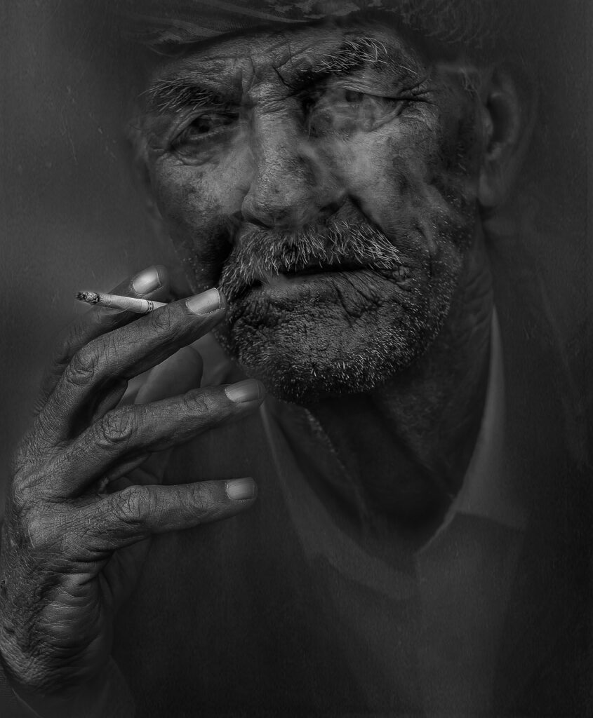 smoking man